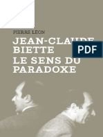 Pierre Leon_Jean-Claude Biette - Le Sens Du Paradoxe (2013)