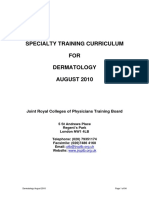 Dermatology Curriculum 2010 - PDF 32485914 - PDF 43281965