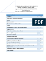 Evaluación Monografía 