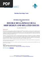 Download DOUBLE HULL - SINGLE HULL SHIP DESIGN _28 January 2010 by Sutrisno Kls SN51608771 doc pdf