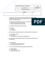 Cuestionario Manejo Camioneta - Cym Contratista y Mineria Sac