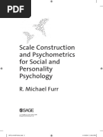 Furr (2011) CAP 2 Scale Construction and Psychometrics For Social and Personality Psychology.