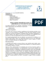 Aplicaciones Terapeuticas de Aminas Adrenergicas