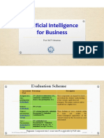 Artificial Intelligence For Business: Prof M P Sebastian