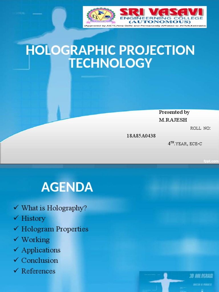 Holographic Projection Technology Overview | PDF | Holography | Optics