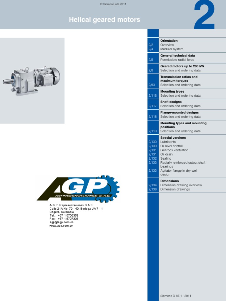 Helical Geared Motors: Orientation | PDF | Transmission (Mechanics) | Gear