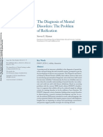 Hyman, Diagnosis of Mental Disorders