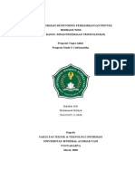 SISTEM MONITORING PROYEK