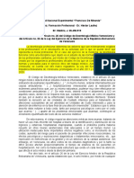 Análisis Crítico Del Artículo 26 Del Código de Deontología Médica Venezolano y Del Artículo 26 de La Ley Del Ejercicio de La Medicina de La República Bolivariana de Venezuela