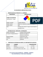 Hoja de Seguridad Limpiador Multiusos 2015 1