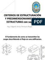 Criterios de Estructuración y Predimensionamiento de Estructuras