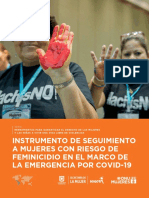 Instrumento de Seguimiento A Alerta de Feminicidios