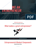 Think Like An Entrepreneur: Masterclass #3 The Pursuit of Purpose Live Series