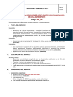 Convocatoria para La Selección de Ciento Cuatro (104) Fiscalizadores de Linea de Recepción Fis - LR