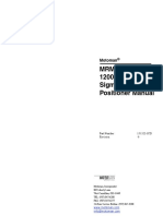MRM2-1000 1200M3X Sigma III Positioner Manual