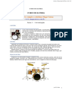 [Cliqueapostilas.com.Br] Curso de Bateria