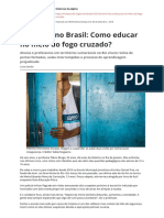 Violencia No Brasil Como Educar No Meio Do Fogo Cruzadopdf