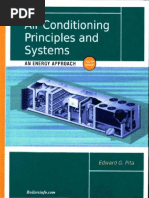 Air Conditioning Principles and Systems Fourth Edition by Edward G. Pita