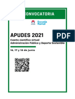 Convocatoria Apudes 2021