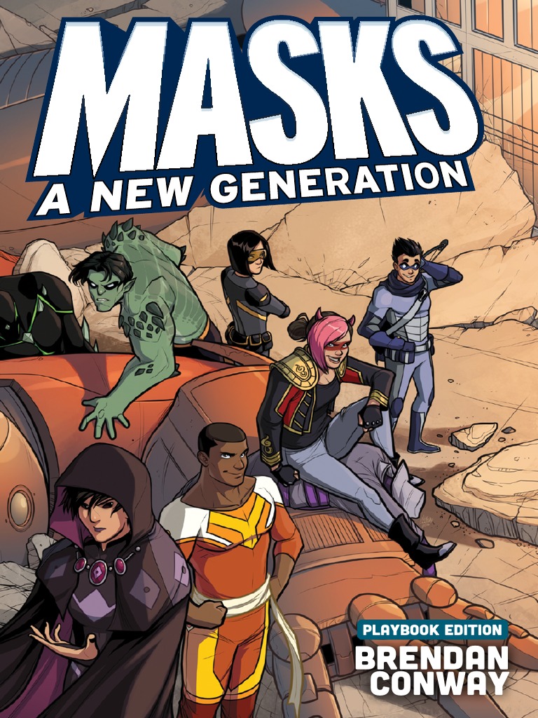 MASKS Playbook Edition CoreBook PDF Superheroes Hero