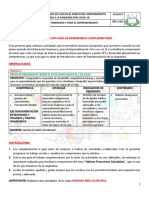 Hábitos Financieros Saludables. Guía de Aprendizaje Complementario.