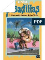 R.L Stine- El Abominable Hombre de Las Nieves