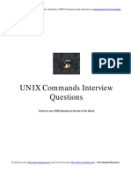 Unix Commands Interview Question