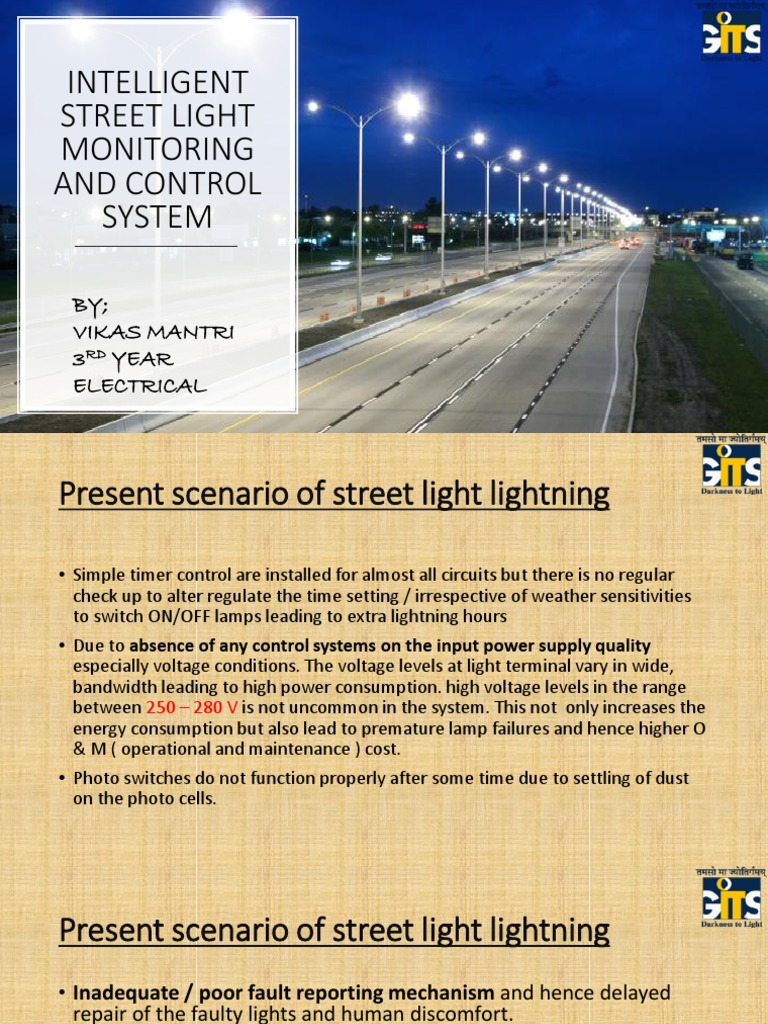 Smart Street Light Control System | PDF | Operational Amplifier ...