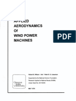 Wilson Et Al. - 1974 - Applied Aerodynamics of Wind Power Machines