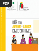 Guía para Juradas y Jurados Electorales