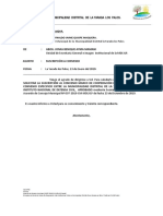 Informe #005-2020-Sg-Mdlylp. Gm. Se Solicita Suscripcion de Convenio Defensa Civil