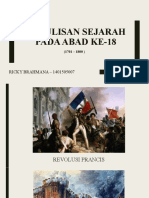 Penulisan Sejarah Pada Abad Ke-18