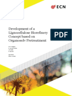 Huijgen Et Al. (2013) - ECN - Organosolv Pretreatment