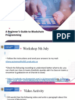 Cycle 2_Weeks 2-3_Workshop July 5th Blockchain Update