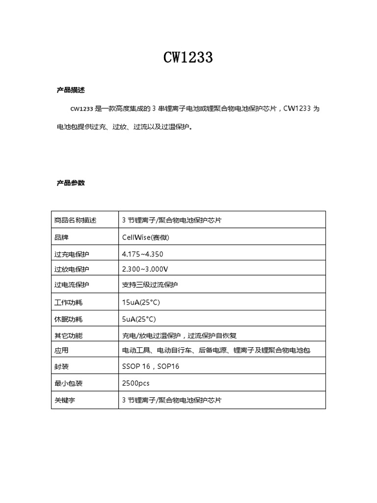 CW1233 | PDF