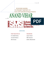 Business Model Mini Project Report On Planting Sisum and Manufacturing Products