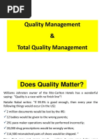 Quality MGMT Control