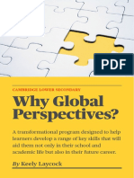 Why Global Perspectives?: by Keely Laycock