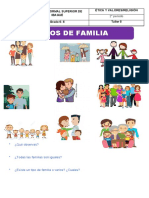 Tipos de Familia para Cuarto Grado de Primaria