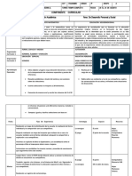 Primer Semana de Evaluación Diagnóstica