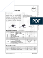 FCP11N60/FCPF11N60: General Description Features