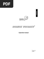 Download OrangeVocoder Manual by Elli Foster SN51613158 doc pdf