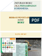 Peluncuran Buku Tata Kelola Persampahan