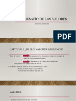 El Desafío de Los Valores - Gustavo Santigo