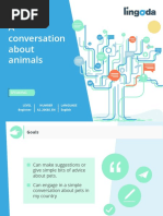 A Conversation About Animals: Speaking