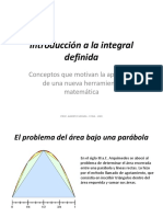 Introducción A La Integral Definida