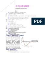 EL ENLACE QUÍMICO problema 2 3 4