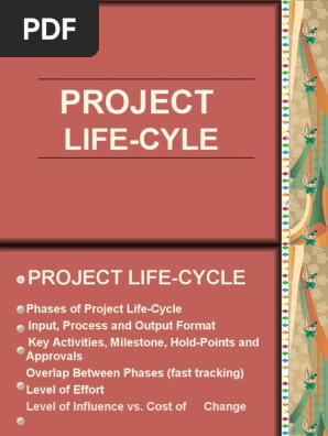 Project Life-Cycle