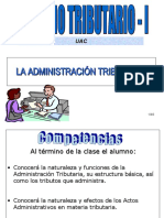 Tema La Administracion Tributaria