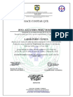 Certificado Rosa Alejandra Perez